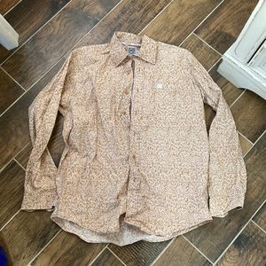 cinch button down shirt